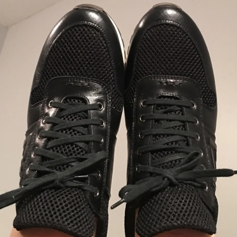 FENDI leather sneakers - Picture 5 of 9